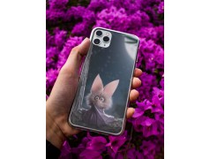 Coque chauve-souris en gel pour iPhone 15 Pro