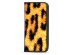 Etui portefeuille tâche de tigre pour iPhone 15