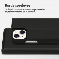 Etui portefeuille Chat pour iPhone 15 plus