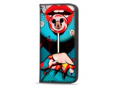 Etui portefeuille sucette souris pour iPhone 15 pro max