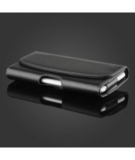 Etui cuir Clip Horizontal Ceinture pour Apple iPhone 16