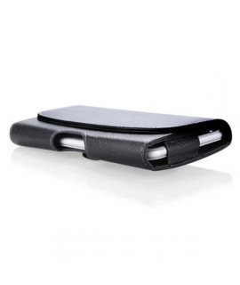 Etui cuir Clip Horizontal Ceinture pour Apple iPhone 16