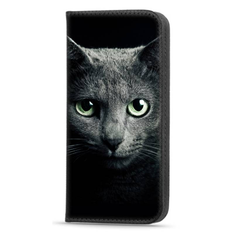 Etui portefeuille Cat pour iPhone 16 pro max