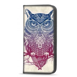 Etui portefeuille Hibou pour iPhone 16 pro