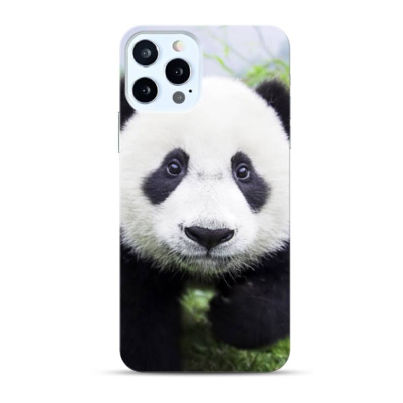 Coque Panda en gel pour iPhone 16 Pro max