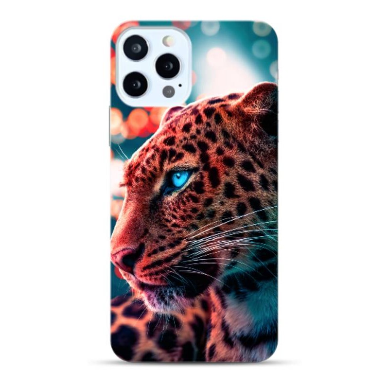 Coque Léopard en gel pour iPhone 16 Pro max