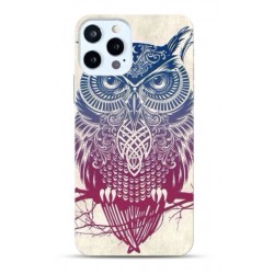 Coque Hibou en gel pour iPhone 16 Pro max