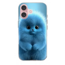 Coque Peluche en gel pour iPhone 16