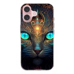 Coque souple Cat en gel pour iPhone 16