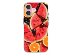 Coque souple Fruits en gel pour iPhone 16