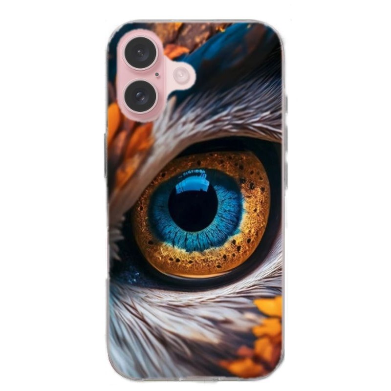 Coque souple Eye en gel pour iPhone 16