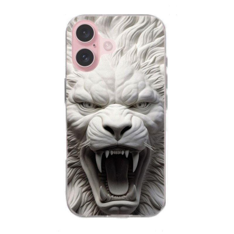 Coque souple Fear en gel pour iPhone 16+