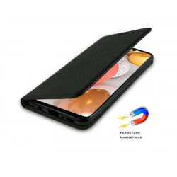 Etui portefeuille noir pour SAMSUNG GALAXY S24 FE