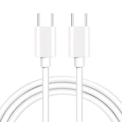 Câble original et certifie SAMSUNG USB-C vers USB-C blanc