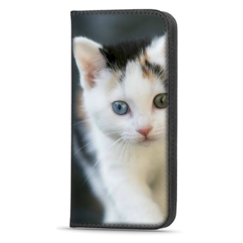 Etui portefeuille Cat pour SAMSUNG GALAXY S25 Ultra