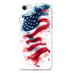 Coque souple USA en gel pour iPhone 16E