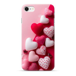 Coque souple Coeur en gel pour iPhone 16E