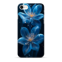 Coque souple Fleur2 en gel pour iPhone 16E