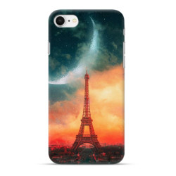 Coque souple Eiffel en gel pour iPhone 16E